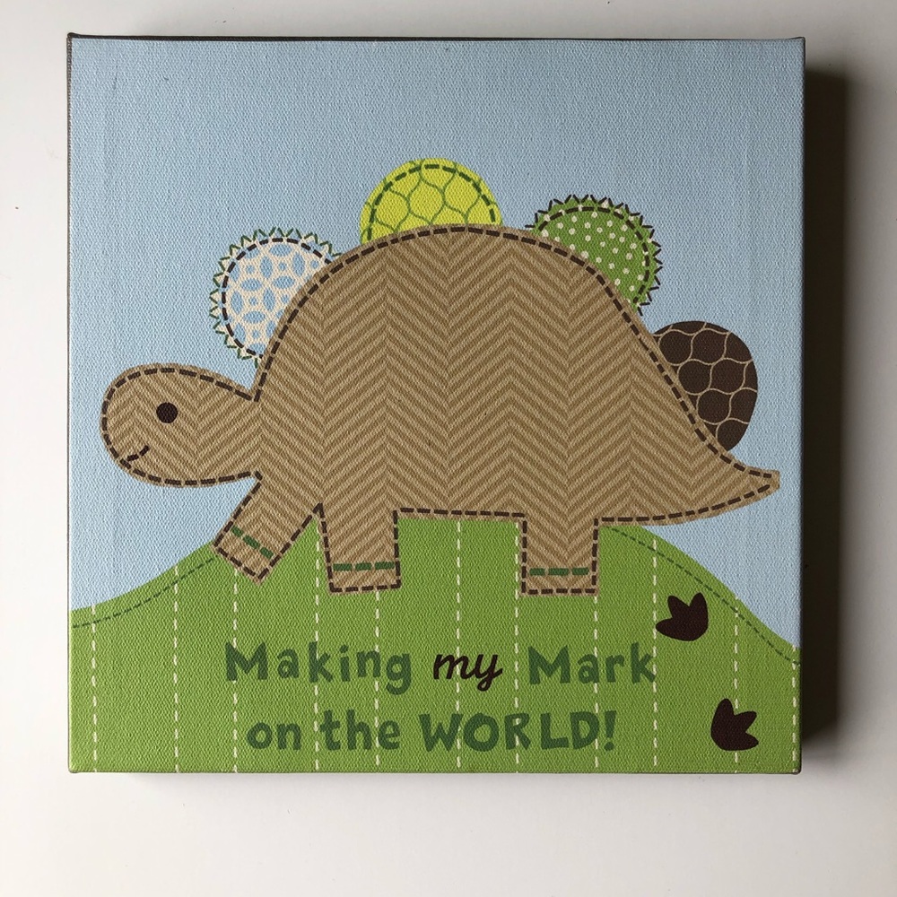 Kids room canvas quote